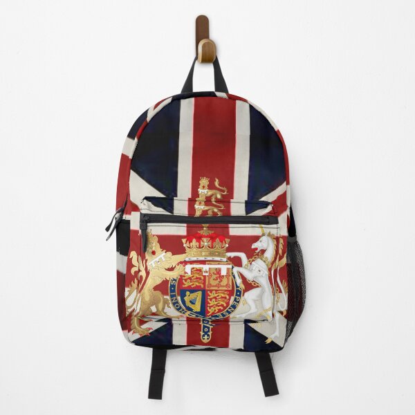 Aperçu de l'œuvre Union Jack avec Windsor Insignia créée et vendue par PixDezines.