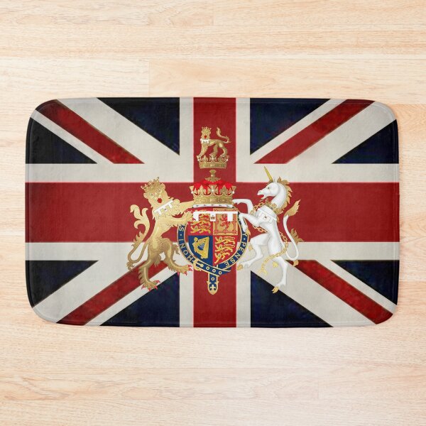Artikelvorschau, Union Jack mit Windsor Insignia entworfen und verkauft von PixDezines.