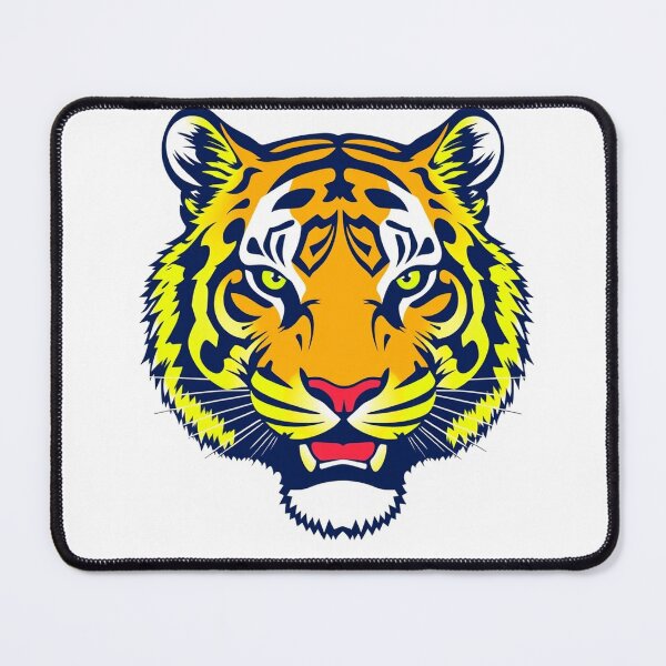 Item preview, Tiger Pop Art - Modern Graphic Art Sticker designed and sold by QuirkThreadsCo.