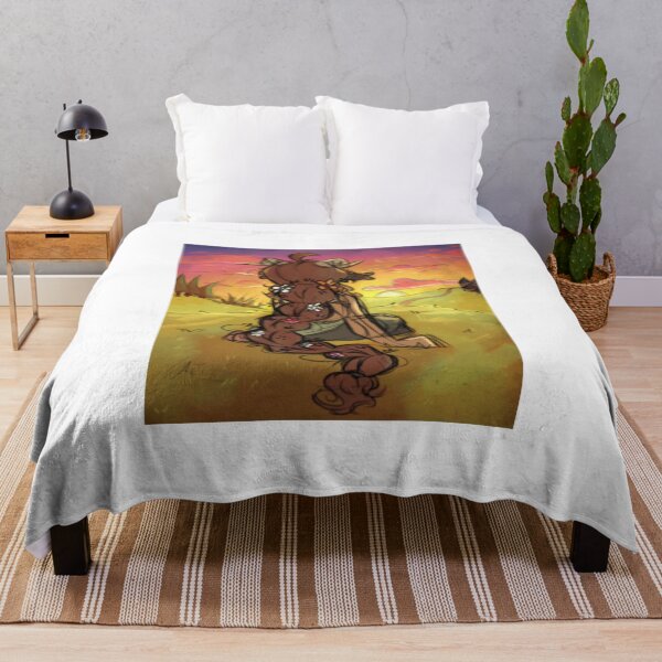 Item preview, Aesthetic Braided Girl Sunset Horizon Illustration designed and sold by Elakhongthe.