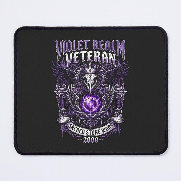 Item preview, Gothic Raven Skull Purple Gem Fantasy Emblem designed and sold by SplashTastic.