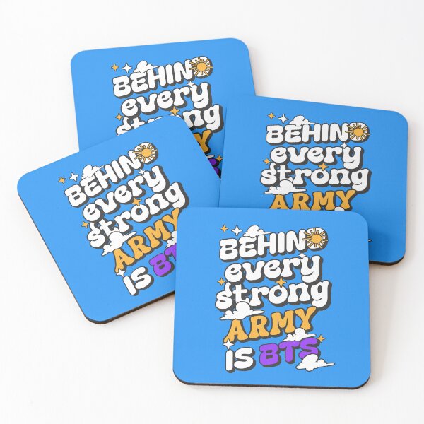 Item preview, Behind every strong army is BTS sky designed and sold by Morcawork.