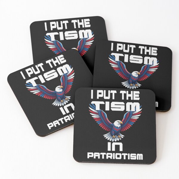 Item preview, I Put The Tism in Patriotism Athletic Eagle designed and sold by TheEndDesign.