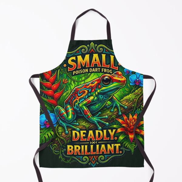 Item preview, Small Deadly Brilliant Poison Dart Frog Vintage Tropical Retro Badge designed and sold by MT-Hub | Cute Aesthetic Art, Stickers & Phone Cases.
