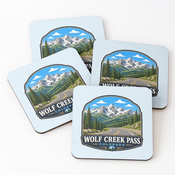 Item preview, Wolf Creek Pass, Colorado - Mountain Highway designed and sold by Myra365Art.