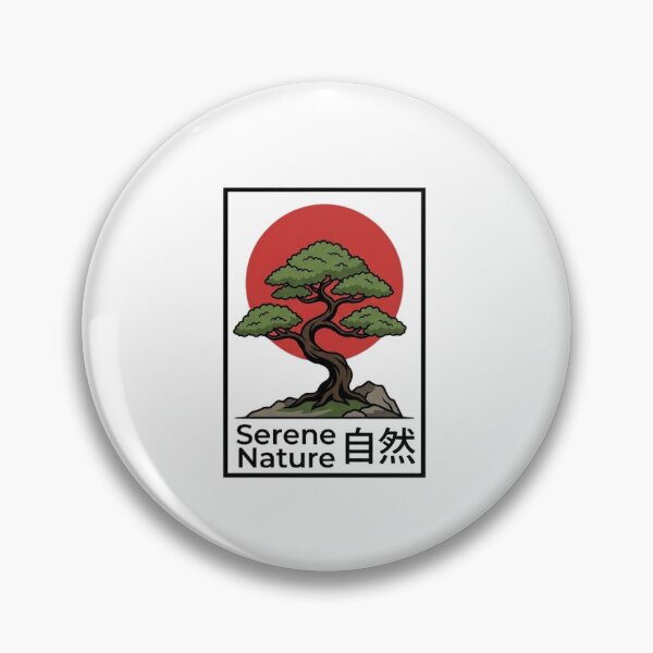 Item preview,  Serene Nature Bonsai Japanese Sun Vintry Off designed and sold by VintryOff.