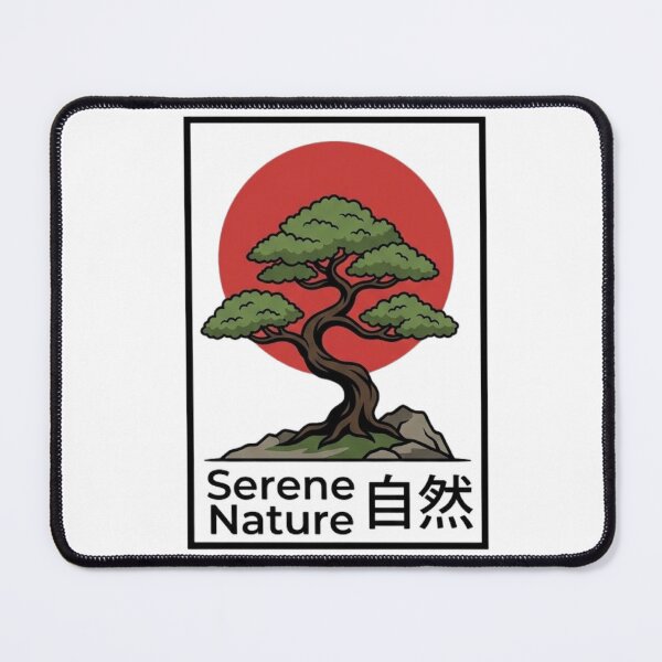 Item preview, Serene Nature Bonsai Japanese Sun Vintry Off designed and sold by VintryOff.