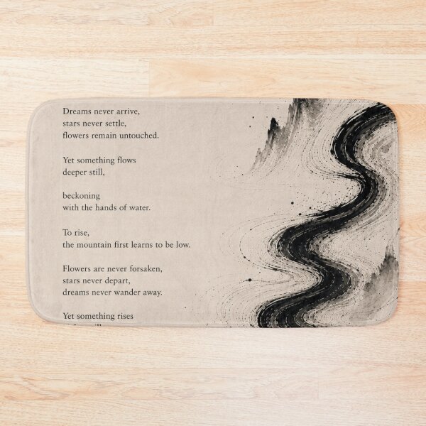 Item preview, Toward Depth Toward Height | Inspirational Poetry Art designed and sold by joycrysstudio.