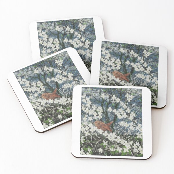Item preview, Spring Blossom Wren designed and sold by darylaufder.