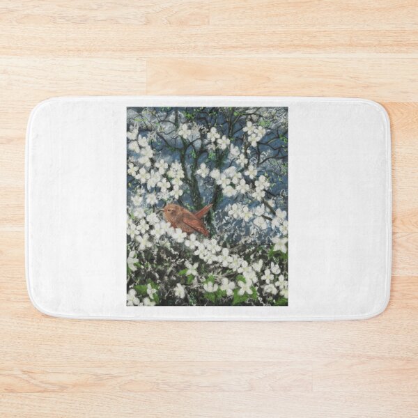 Item preview, Spring Blossom Wren designed and sold by darylaufder.