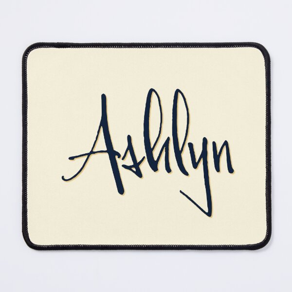 Item preview, ASHLYN personalized type design designed and sold by CharlottePlaceArt.