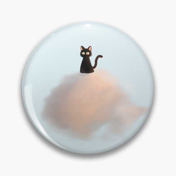 Item preview, Black Cat on a Cloud designed and sold by Deep Descent.
