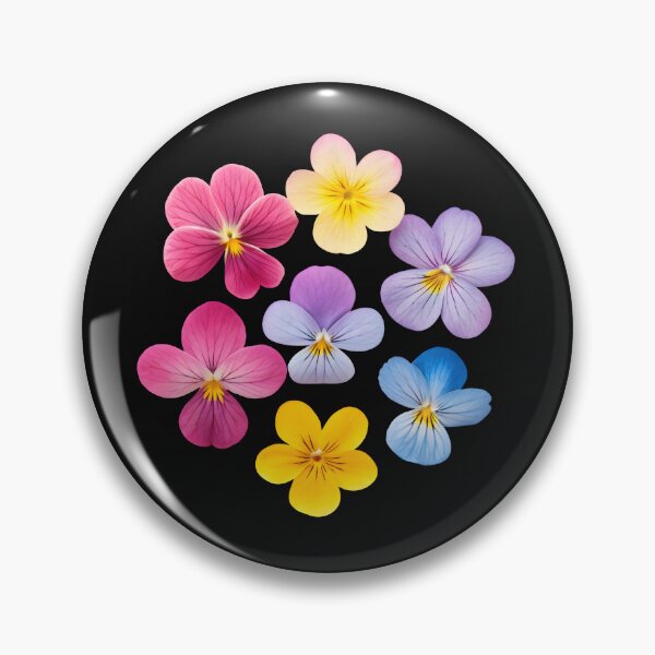 Item preview, Bright Pansy Blossoms designed and sold by trendspatterns.