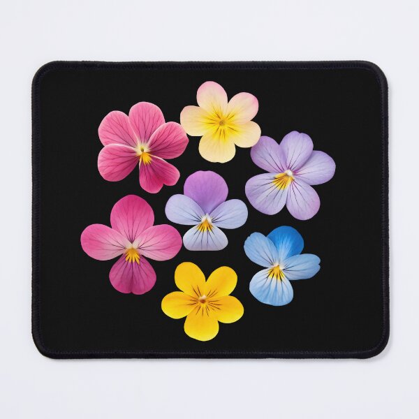 Item preview, Bright Pansy Blossoms designed and sold by trendspatterns.