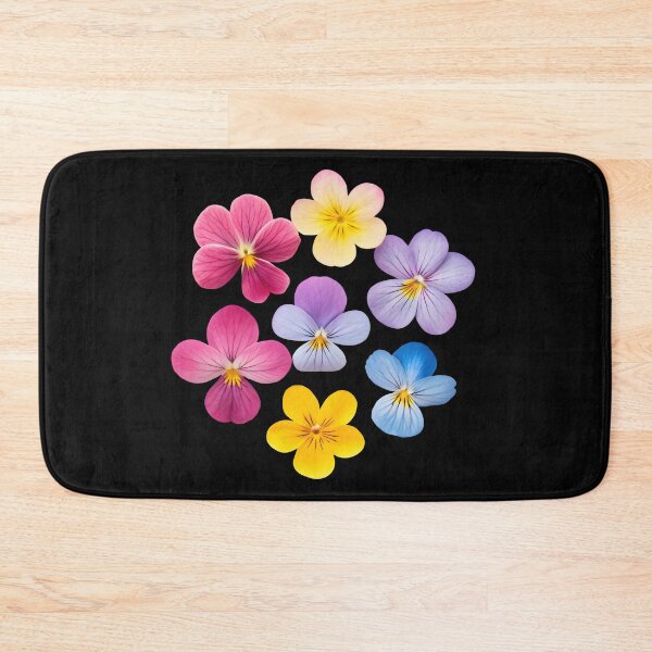 Item preview, Bright Pansy Blossoms designed and sold by trendspatterns.