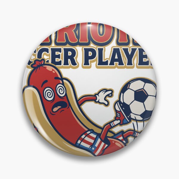 Item preview, America's Most Patriotic Soccer Player V1 designed and sold by 1RSN.