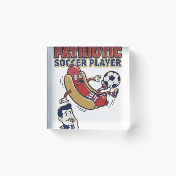 Item preview, America's Most Patriotic Soccer Player V1 designed and sold by 1RSN.