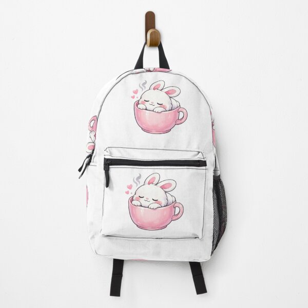 Item preview, cute sleeping rabbit inside a cup designed and sold by Uni-Fashion.