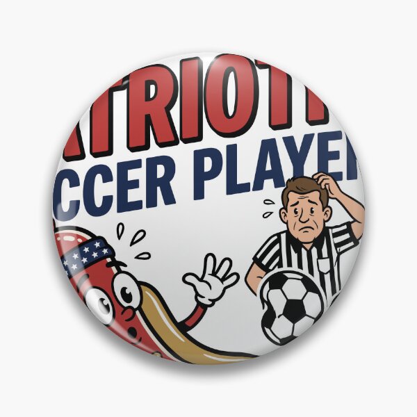 Item preview, America's Most Patriotic Soccer Player V2 designed and sold by 1RSN.