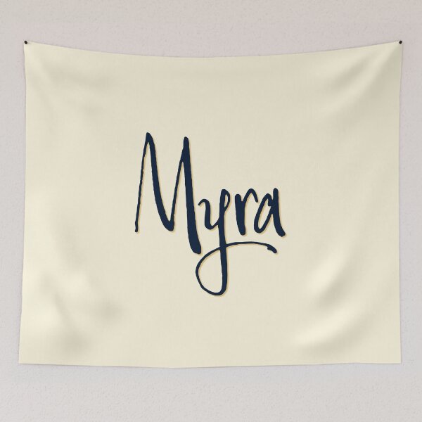 Item preview, MYRA personalized type design designed and sold by CharlottePlaceArt.