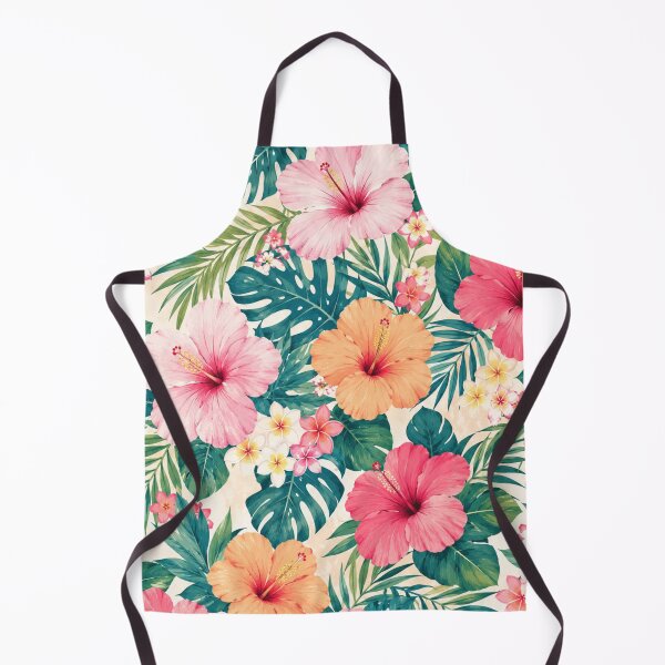 Item preview, Elegant Tropical Hibiscus Floral Pattern designed and sold by 0606PM.