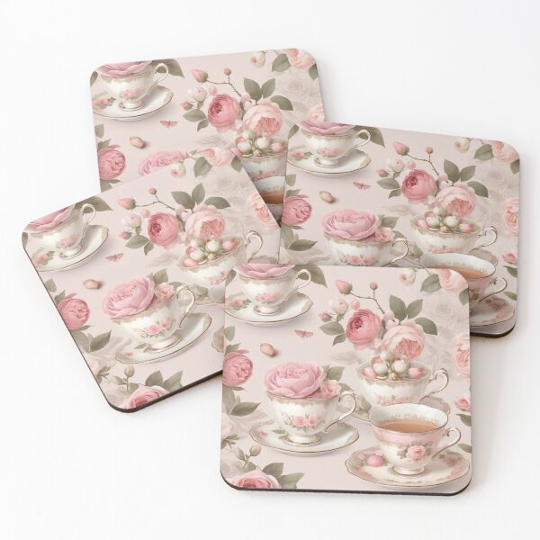 Item preview, Vintage English Teacup & Roses designed and sold by Kochainn.