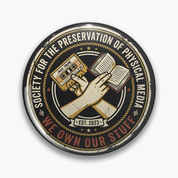 Item preview, Society for Preservation of Physical Media designed and sold by SplashTastic.