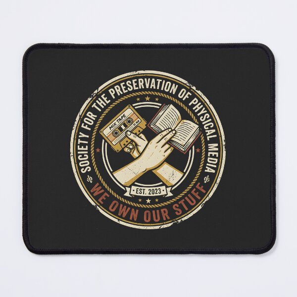 Item preview, Society for Preservation of Physical Media designed and sold by SplashTastic.