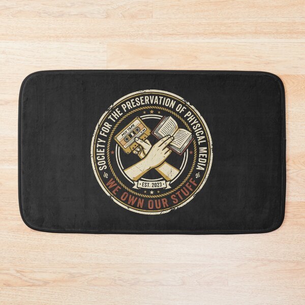 Item preview, Society for Preservation of Physical Media designed and sold by SplashTastic.