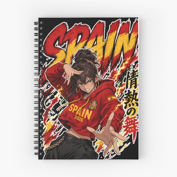 Item preview, Spain Anime Girl Soccer World Cup 2026 designed and sold by Senpai Syndicate.