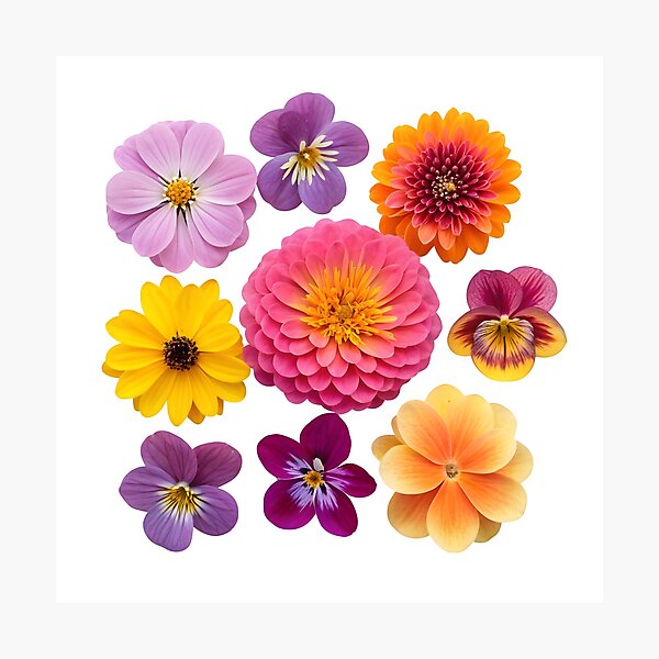 Item preview, Vibrant Garden Mix designed and sold by trendspatterns.