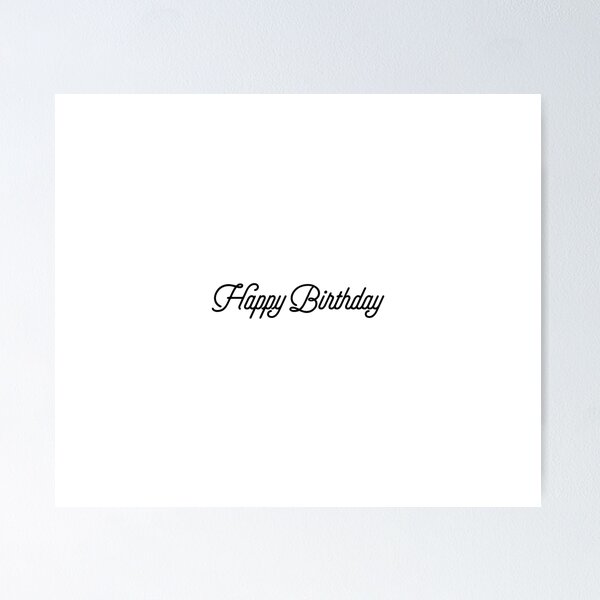 Artikelvorschau, Alles Gute zum Geburtstag [Fancy Text] entworfen und verkauft von ElderArt.