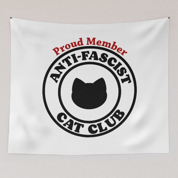 Item preview, Anti-Fascist Cat Club designed and sold by MoonCrow6.