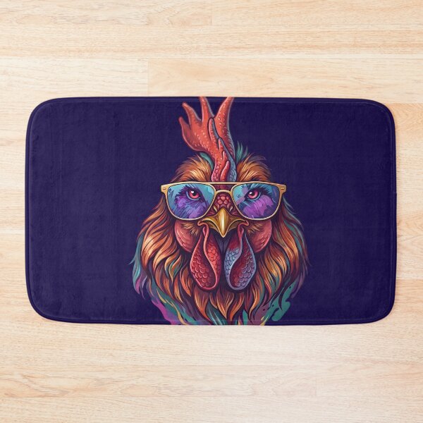 Item preview, Cool Rooster Portrait - Vibrant Artistic Pop Art Illustration designed and sold by artscripts.