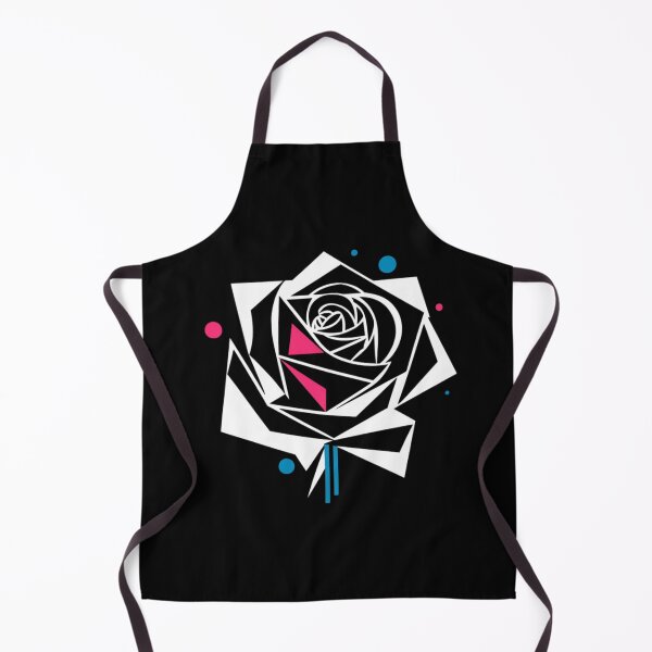 Item preview, Geometric rose art print — modern botanical line design designed and sold by xaiartist.