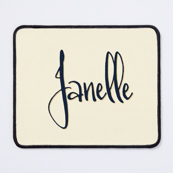 Item preview, JANELLE personalized type design designed and sold by CharlottePlaceArt.
