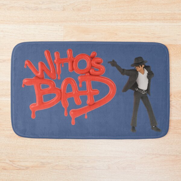 Item preview, MJ Who is Bad? designed and sold by The Art by Rossouw.