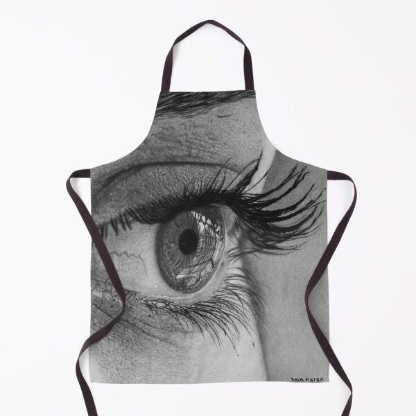 Item preview, Reflejos Hyperrealistic Eye — Macro Graphite Detailed Eyelashes designed and sold by David Mateo ArtWorks.