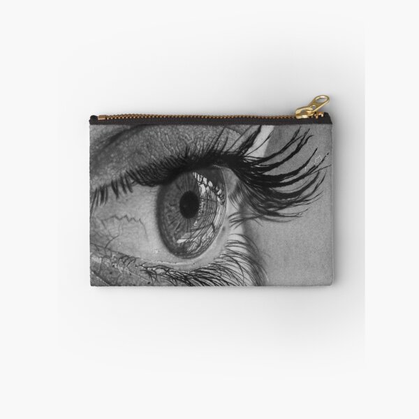 Item preview, Reflejos Hyperrealistic Eye — Macro Graphite Detailed Eyelashes designed and sold by David Mateo ArtWorks.