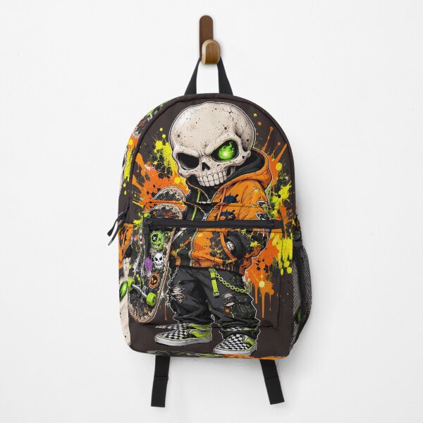 Item preview, Neon Skateboard Skeleton Streetwear Skater designed and sold by markymaarty.