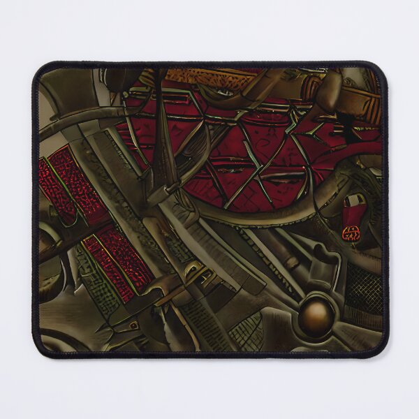 Item preview, Dark Shattered Altar Crimson Panel Horn Blade Armor Fragment Yokai Art designed and sold by YugenWorkshop.