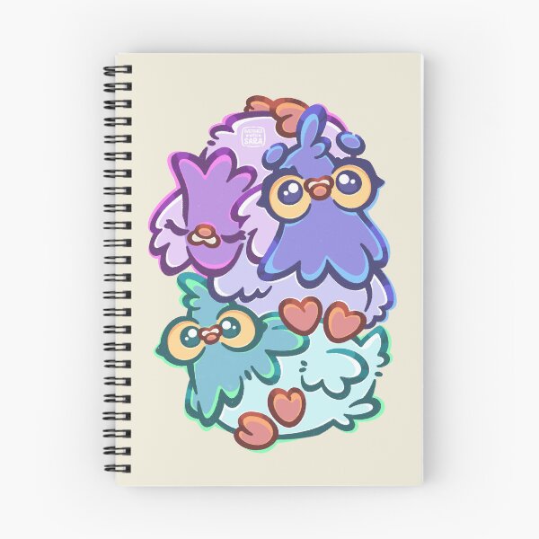 Item preview, Colorful Pigeon Pile designed and sold by SketchesWSara.