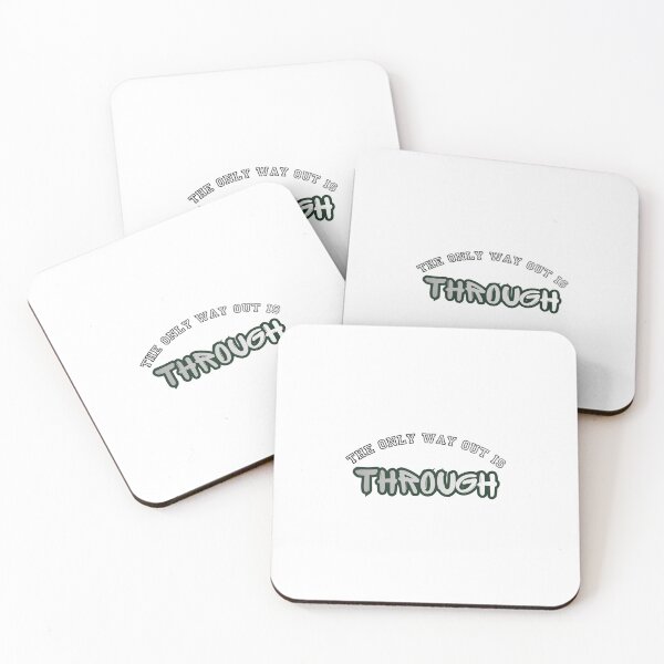 Item preview, The only way out is through designed and sold by LaughandLaugh.