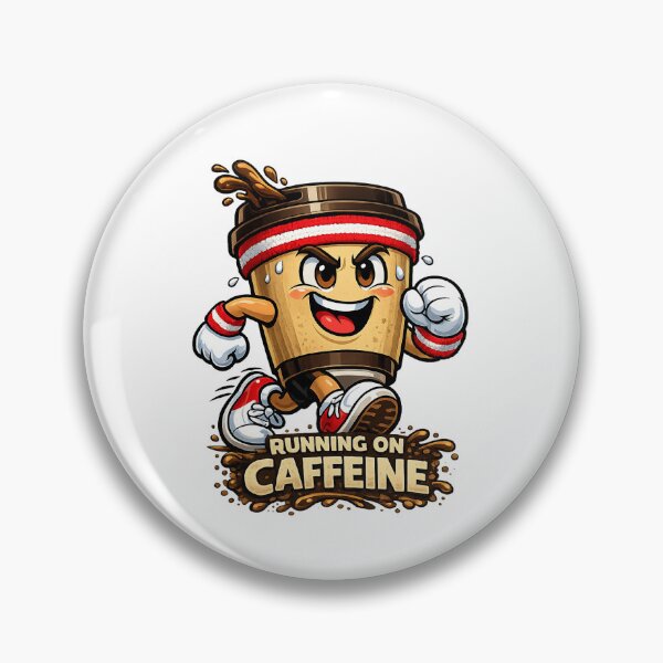 Item preview, Running On Caffeine designed and sold by ImmatureIdeaFactory.