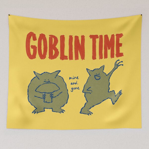 Item preview, Funny Goblin Time Quirky Mushroom designed and sold by bosamji.