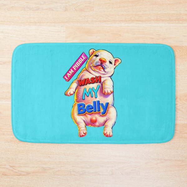 Item preview, I am Pibble Wash My Belly Funny Dog Meme designed and sold by The Art by Rossouw.