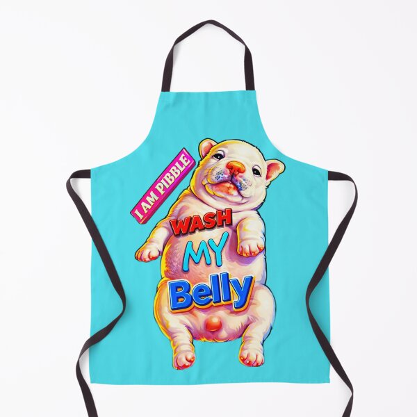 Item preview, I am Pibble Wash My Belly Funny Dog Meme designed and sold by The Art by Rossouw.