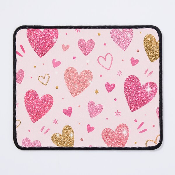 Item preview, Pink Glitter Hearts designed and sold by EsenciaZen.