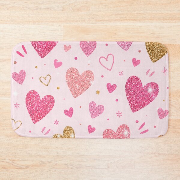 Item preview, Pink Glitter Hearts designed and sold by EsenciaZen.