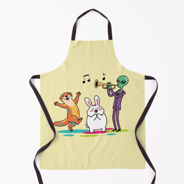 Item preview, Dance of Worlds – Otter, Rabbit & Alien Band designed and sold by Dogandesighn.